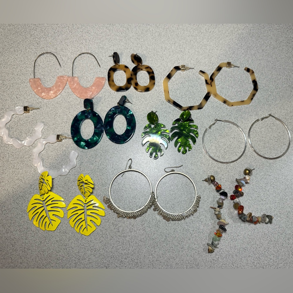 Colorful Earring Set